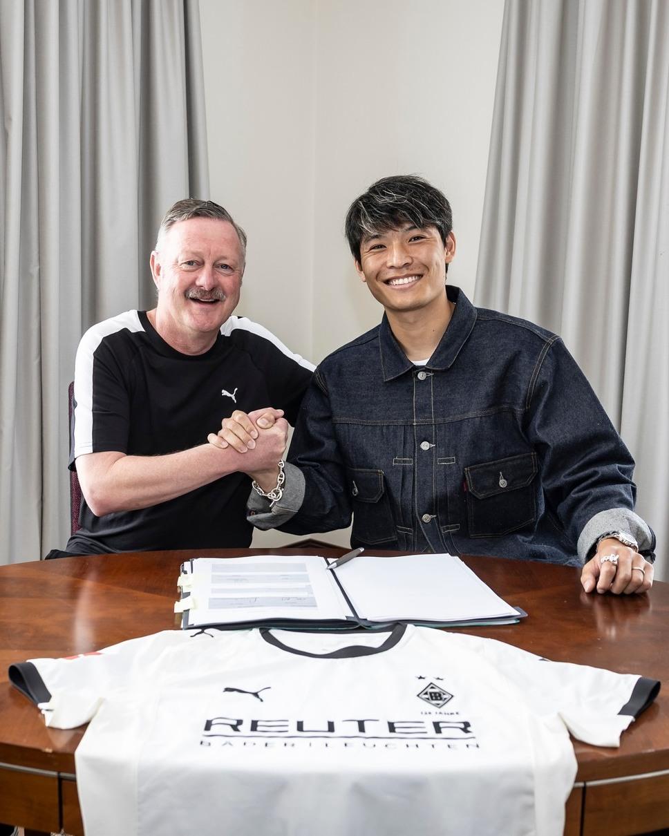 neuer spieler Borussia Moenchengladbach Shuto Machino